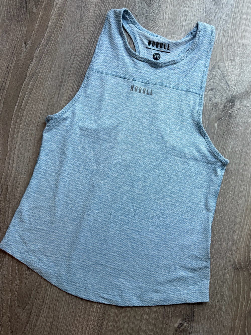 NOBULL Heather Sky Blue Athletic Racerback Tank